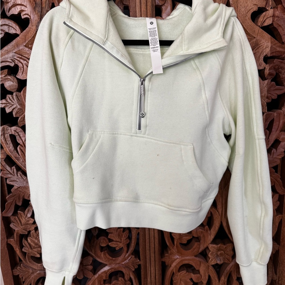 Lulu Women's Light Green Hoodie